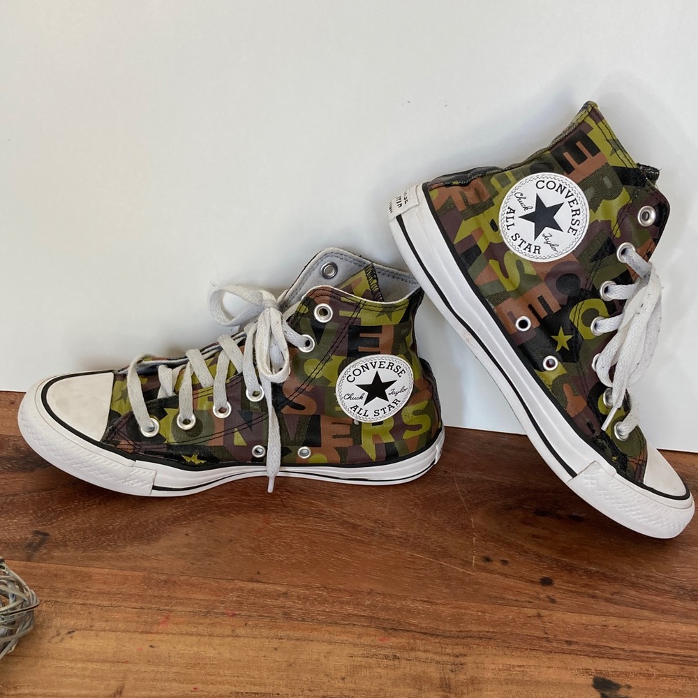 CONVERSE  CHUCK TAYLOR ALL STAR High-Top Sneakers UNISEX 
WOMANS 7-MENS 5